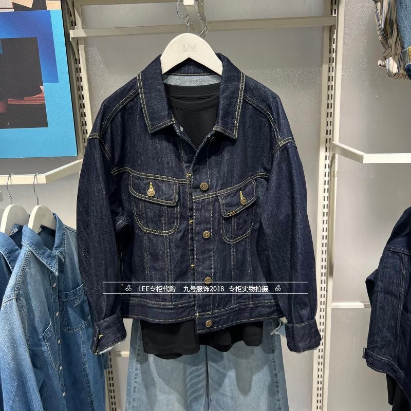Lee正品2025秋冬女士原色牛仔夹克潮外套LWT0112915PN00F-898L00
