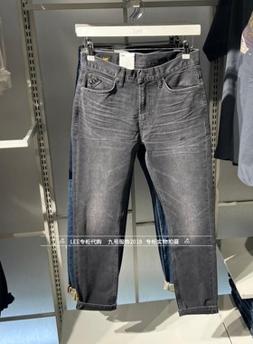 Lee正品2025款男士精玉透凉709小脚牛仔裤LMB251709101316-A06742