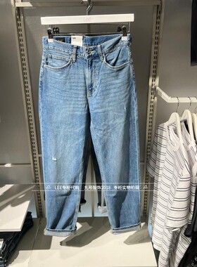 Lee正品 2025新款男士753宽松直筒牛仔裤LMB100753205167-A09396