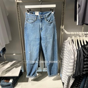 Lee正品 2025新款男士753宽松直筒牛仔裤LMB100753205167-A09396