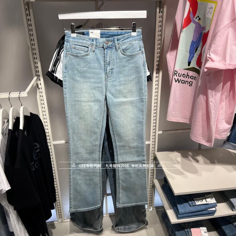 Lee正品 2025新款女士426显瘦微喇牛仔裤LWB100426100333-A08236