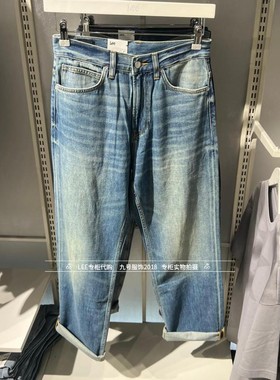 Lee正品 2025男士新款复古宽松直筒牛仔裤LMB010141209189-A09217