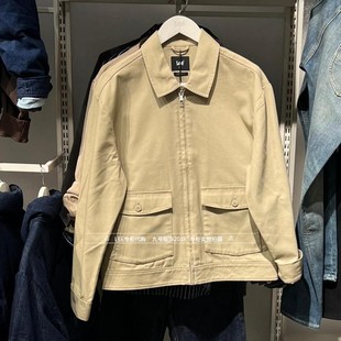 卡其翻领休闲夹克外套LMT011945210933 男士 A09724 2026款 Lee正品