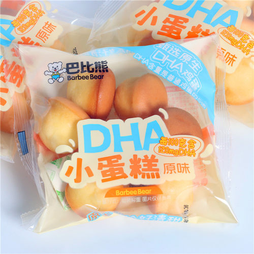 巴比熊蛋糕散称独立小包装面包原味DHA小蛋糕休闲早餐糕点食品