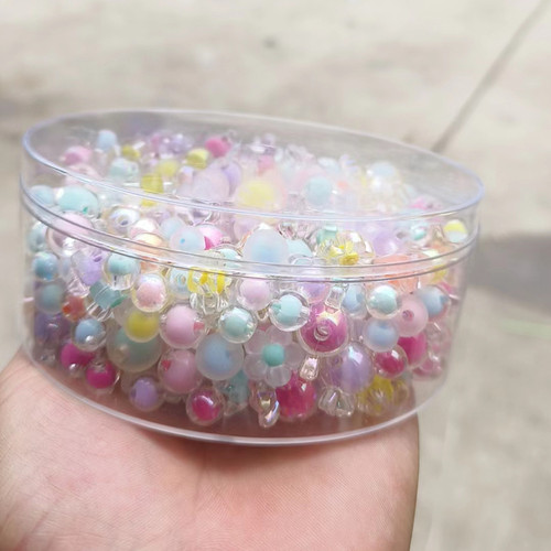 手工diy手链项链串珠散珠珠子