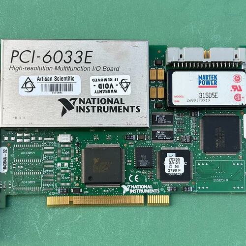议价数据采集卡PCI-6033EPCI-6031EPCI-6035E