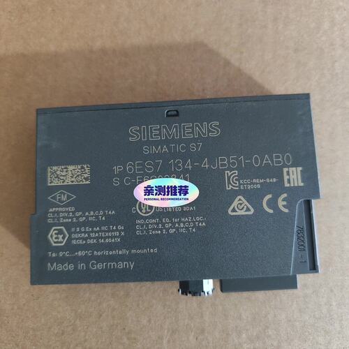拟量输入模块6ES7134-4JB51-006ES7134-4JB01-006ES7134-4JB02-00