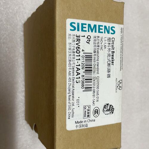 议价电动机保护断路器3RV6011-1AA103RV6011-1BA103RV6011-1CA10