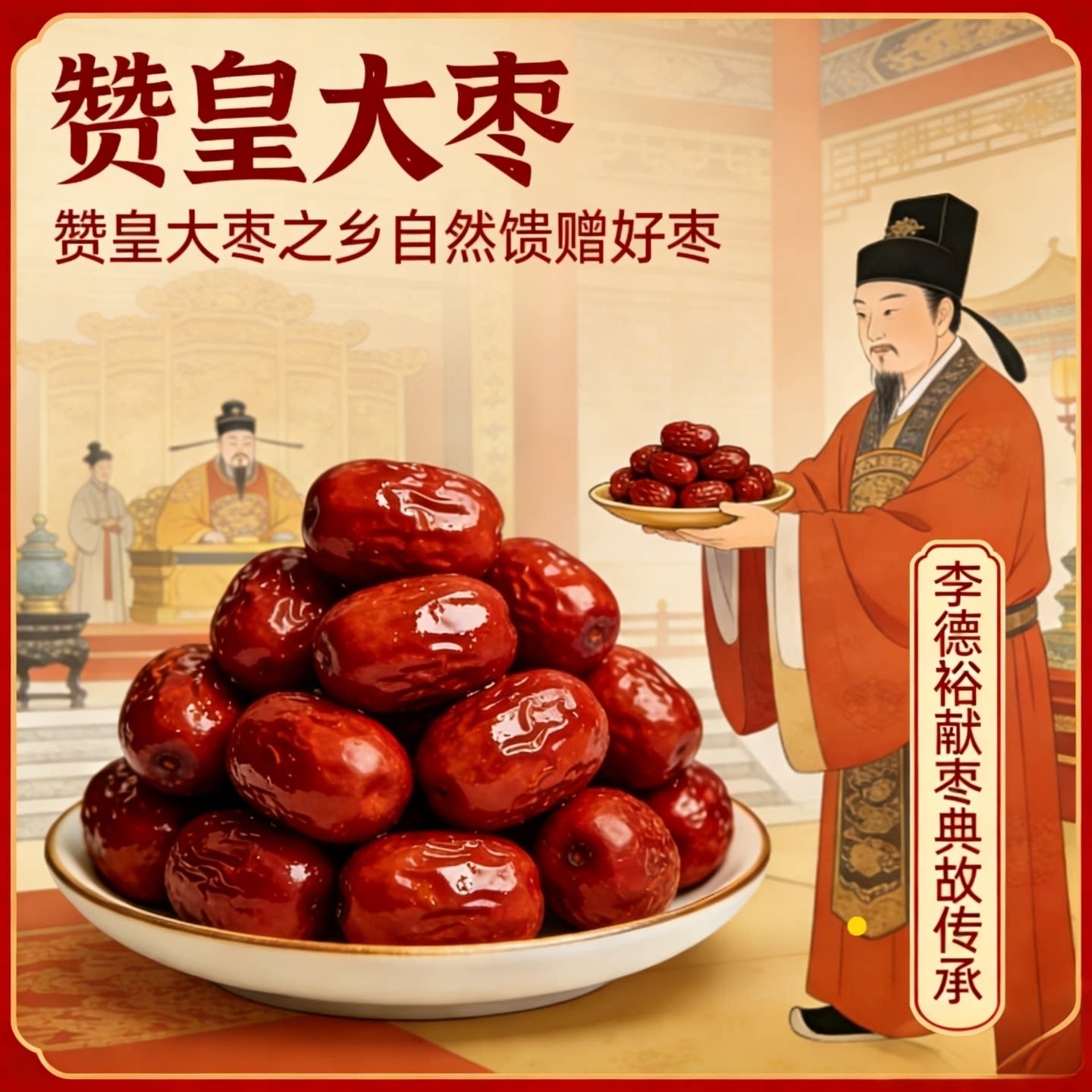 产地直供河北赞皇大枣特级大果红枣礼盒送礼高端大气伴手礼特产