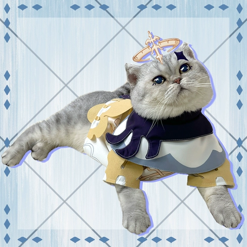 Оригинальный God Cose Pets Pets одежда для домашних животных милая игра для кошек.