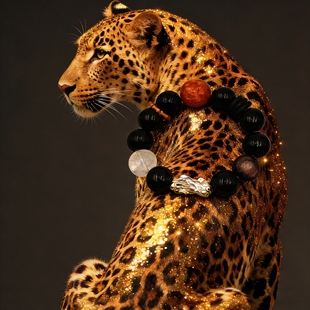 【财令】潜岳岛|原创招财貔貅黑曜石手串为事业开路 为财富守阵