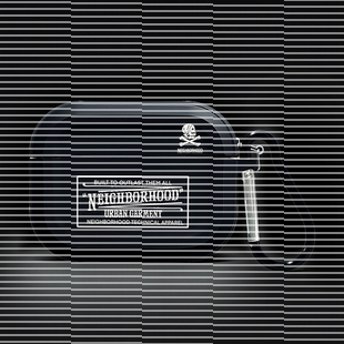 潮牌NBHD骷髅磨砂适用Airpods4保护套Pro二代适用苹果4代无线蓝牙耳机1/2/3代高质感男女