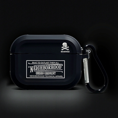 潮牌NBHD骷髅磨砂适用Airpods4保护套Pro二代适用苹果4代无线蓝牙耳机1/2/3代高质感男女