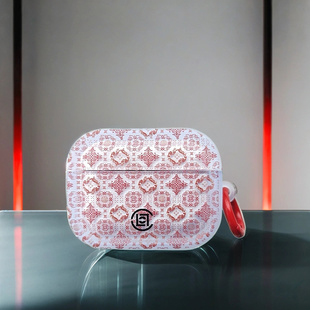 潮牌CLOT陈冠希黑白丝绸适用airpodspro3保护套airpodspro2保护壳苹果三代耳机保护壳airpods3保护套airpods4