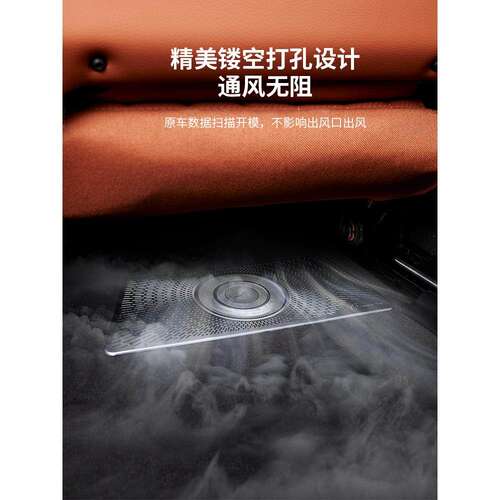 适用于奔驰S级座椅下出风口罩S400L/S450/S480改装保护罩车内用品