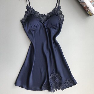 2020 sexy strap home nightdress women吊带睡裙 女