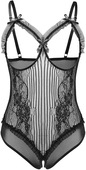 lace underwear性感漏背蕾丝连体塑身内衣女 suspender one piece