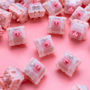 棉花糖R2线性闷轴码字游戏适配五脚轴座热插拔键盘