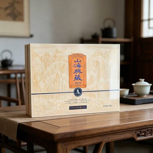 品品香2024山海典藏白毫银针特级288克原封源码正品福鼎白茶