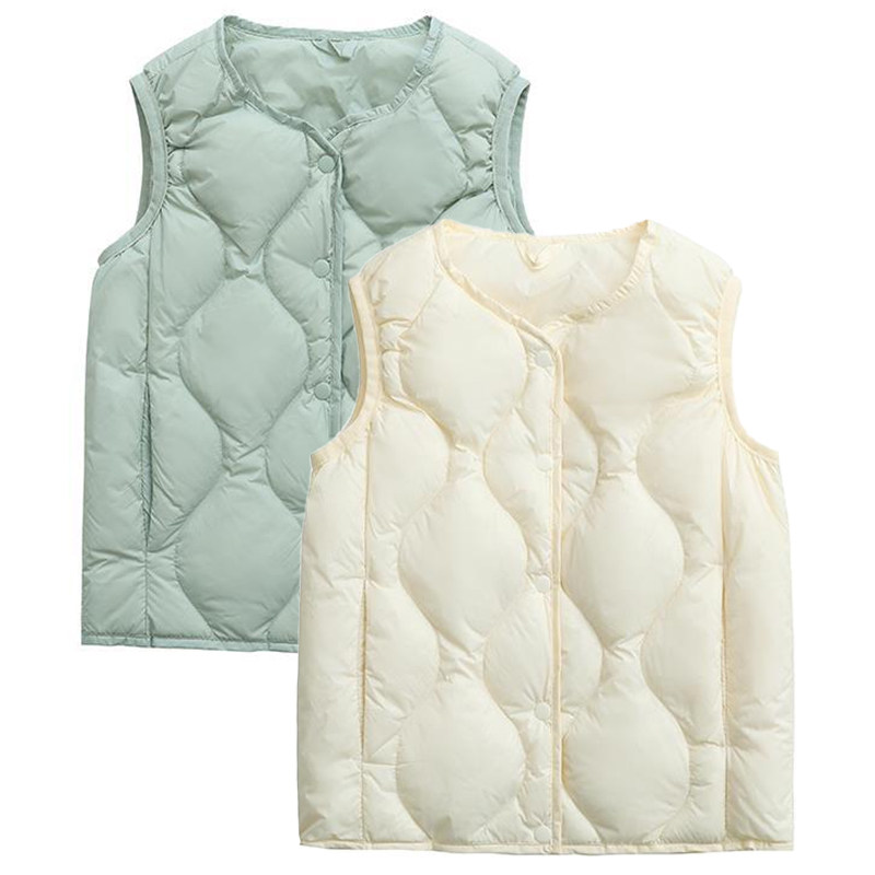 优款轻薄羽绒马甲男女菱形格V领内搭背心韩版短款儿童无袖内胆冬,童装/婴儿装/亲子装,羽绒马甲,淘宝优惠券,粉丝福利购,淘宝优惠卷