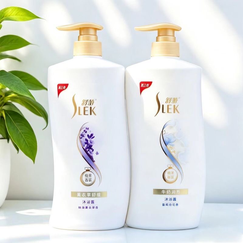正品舒蕾沐浴露薰衣草舒缓沐浴乳家庭装牛奶润肤大容量海藻净肤