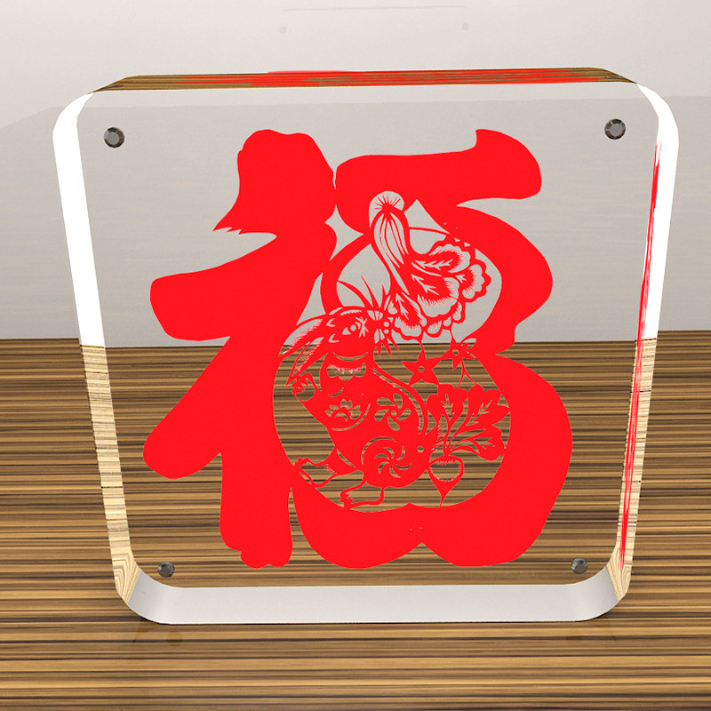 亚克力水晶相框摆台567812寸A4双面磁铁透明台卡桌牌证书架包邮