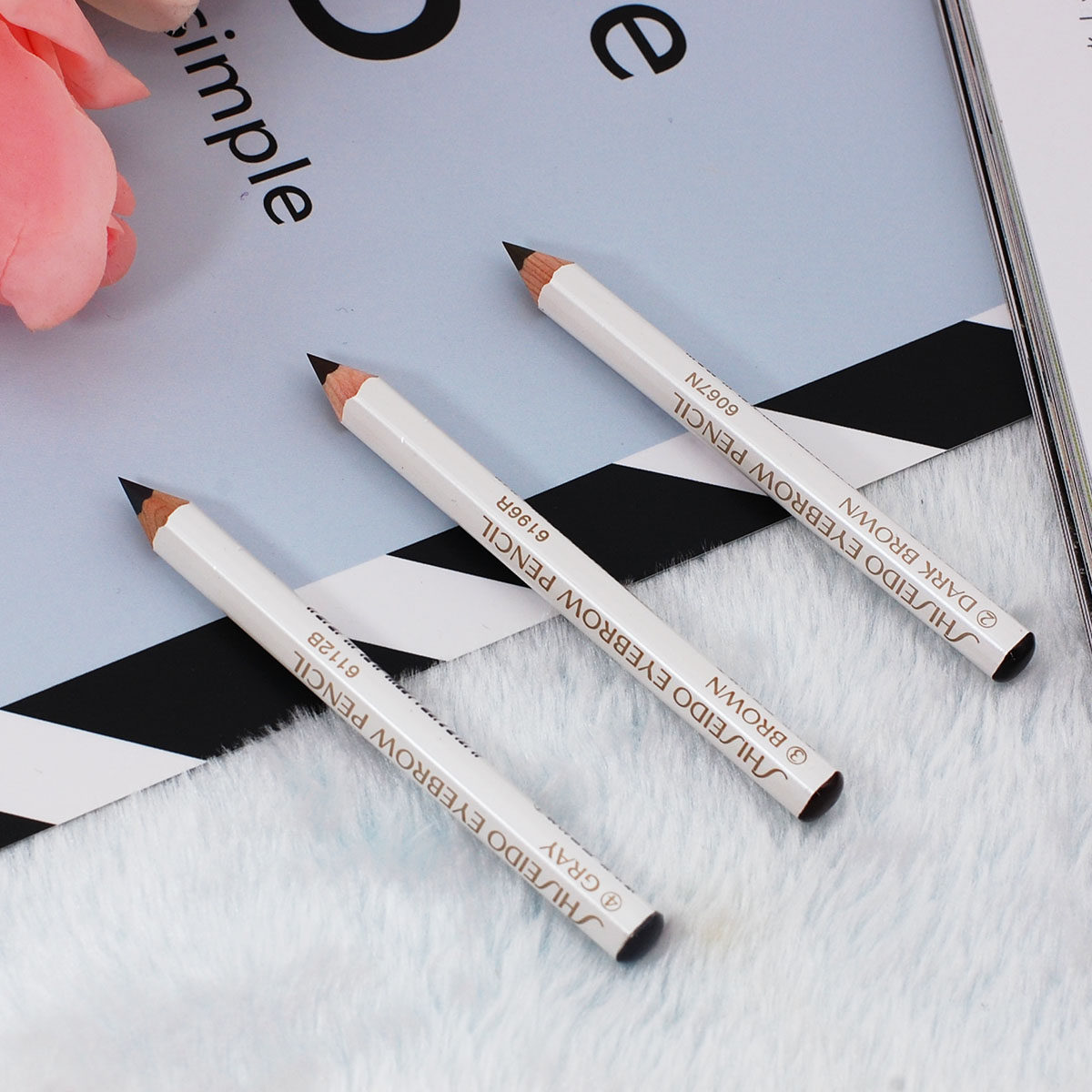 日本 资生堂六角眉笔 自然防水防汗持久不晕染画眉眉部彩妆正品