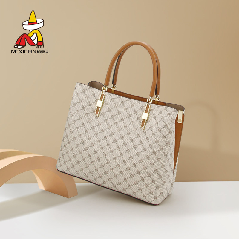 稻草人女包包女式斜挎包2025新款女士手提包女大容量通勤托特包,箱包皮具/热销女包/男包,通用款女包,淘宝优惠券,粉丝福利购,淘宝优惠卷