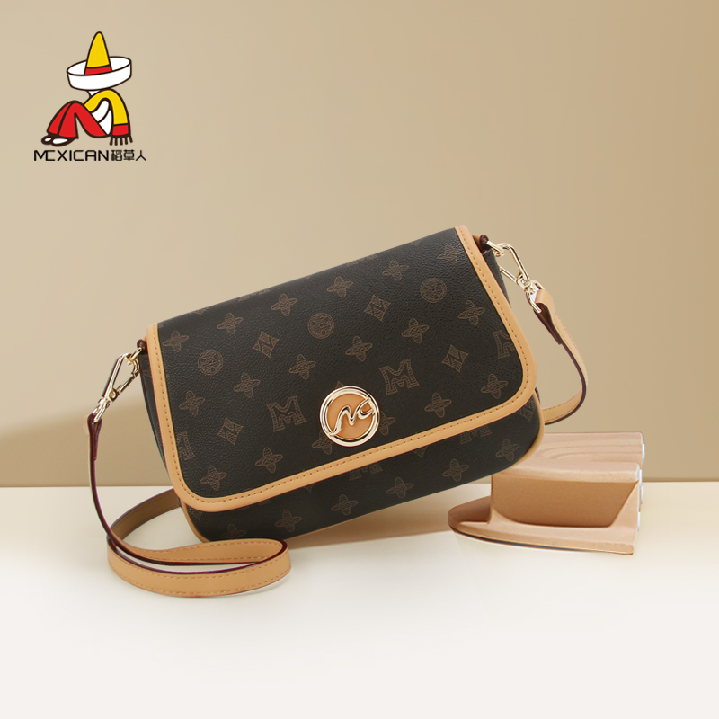 稻草人轻奢小众高级感单肩腋下包