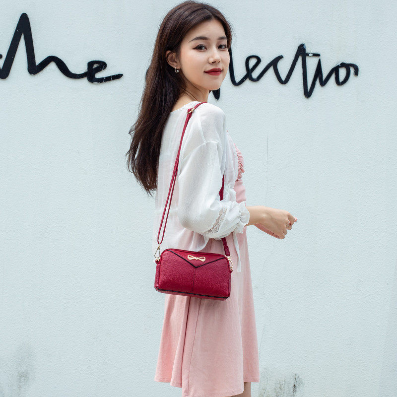 斜挎包手机包小挎包逛街小背包夏天时尚拉链休闲妈妈手拿包单肩包