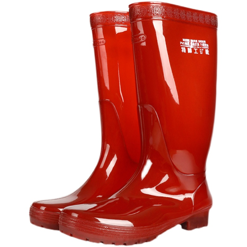 长筒无网布雨靴男士高筒速干无内里易清洗雨鞋水鞋防滑防水鞋柔软