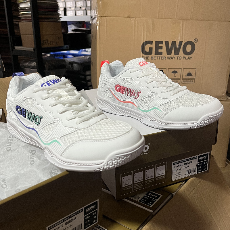 正品GEWO杰沃乒乓球鞋专业逐影图片