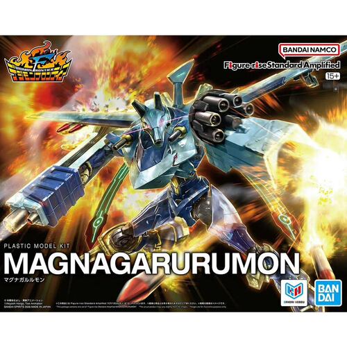 万代 Figure-rise Standard FRS 玛格纳加铠甲鲁鲁兽 数码宝贝4