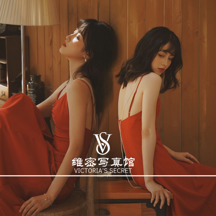 影楼新款写真主题服装 个性唯美私房艺术照 时尚女孩拍照摄影服饰