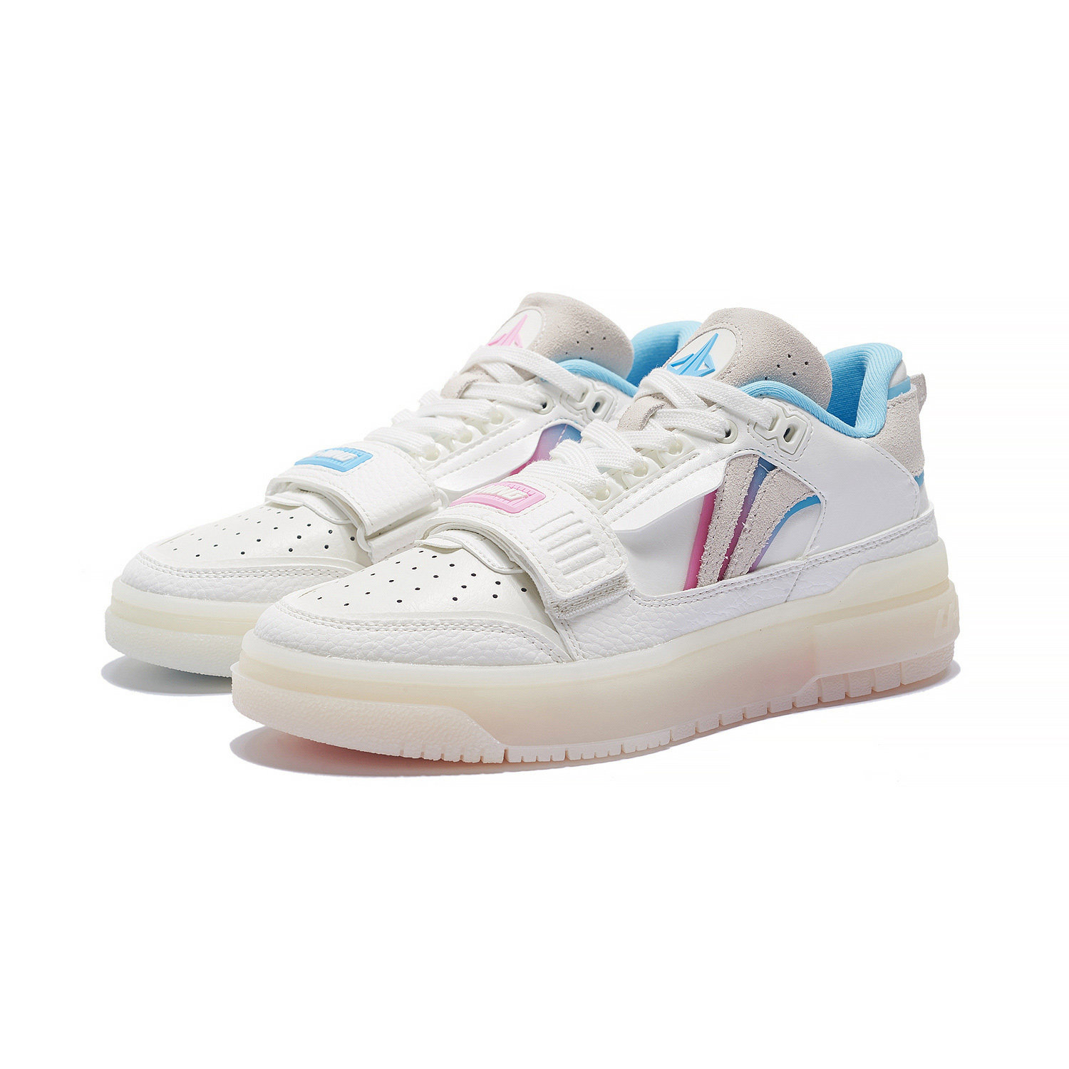 中国李宁新秀rookie女子舒适软弹篮球鞋中帮减震文化鞋abcs050