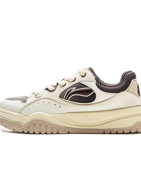 Lining/李宁秋季新款布欧男子舒适软弹经典休闲运动板鞋AGCV463