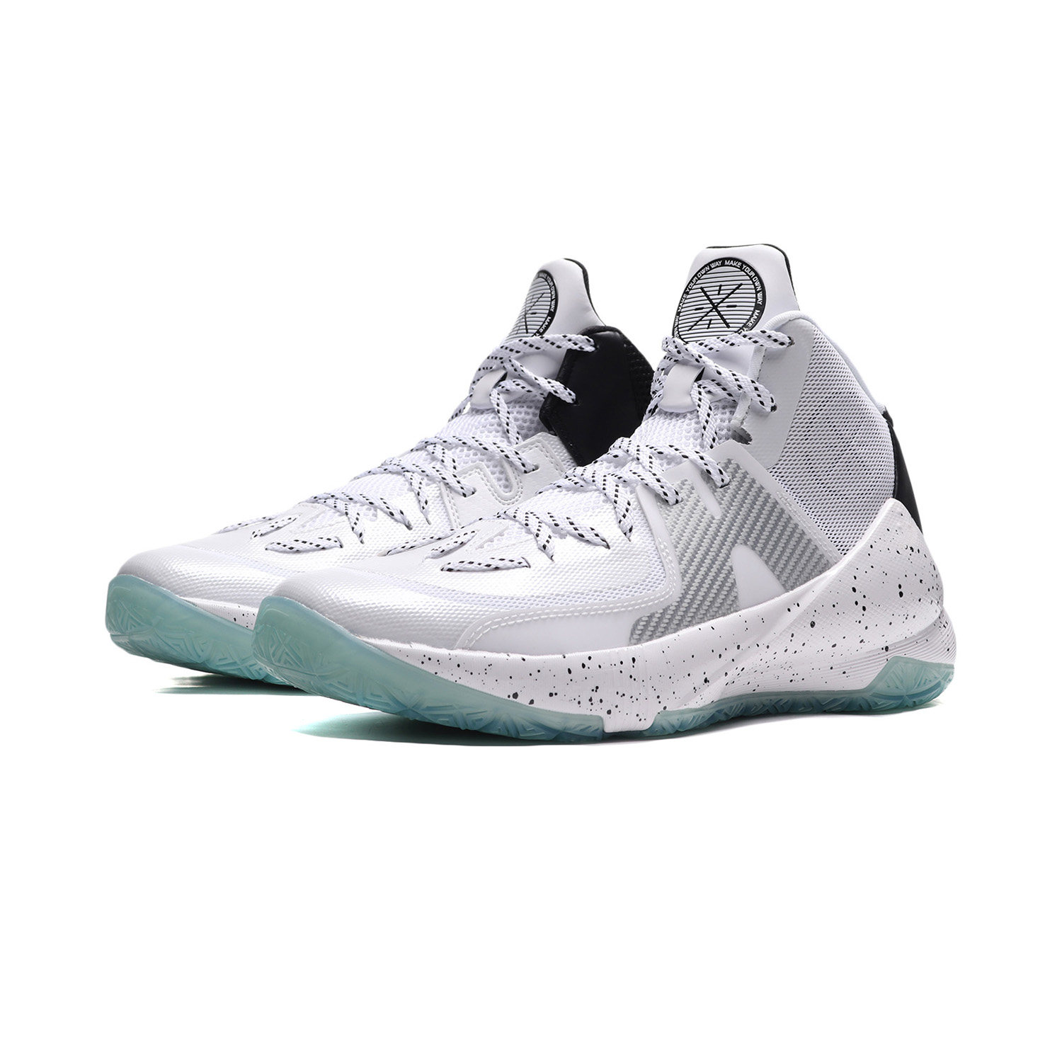 中国李宁韦德之道7队尚3.5高帮篮球鞋减震耐磨运动鞋abap131