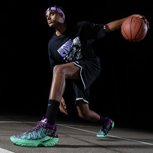 Lining/李宁桀骜2 High黑天鹅男子高回弹高帮篮球外场鞋ABFU047
