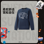 Lining 套头卫衣YWDV137 百搭男大童宽松舒适时尚 李宁2025冬季 新款