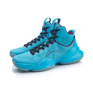 中国李宁空袭5V男子运动鞋 ABAN045 CBA球员PE防滑减震耐磨篮球鞋