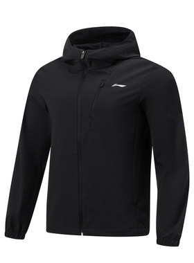 Lining/李宁冬季新款男子户外时尚休闲百搭防泼水运动风衣AFDW123