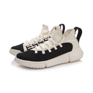 中国李宁2024款正品悟道2.0女子超轻一脚蹬袜套篮球休闲鞋AGBN028