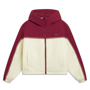 Lining/李宁中国文化系列故宫联名女子户外防泼水短棉服AJMW084