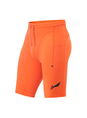 中国李宁24夏季新款训练系列男子运动健身短裤速干五分裤AUSU005