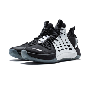 中国李宁篮球鞋 ABAS121 男音速7高帮减震回弹防滑专业比赛运动鞋