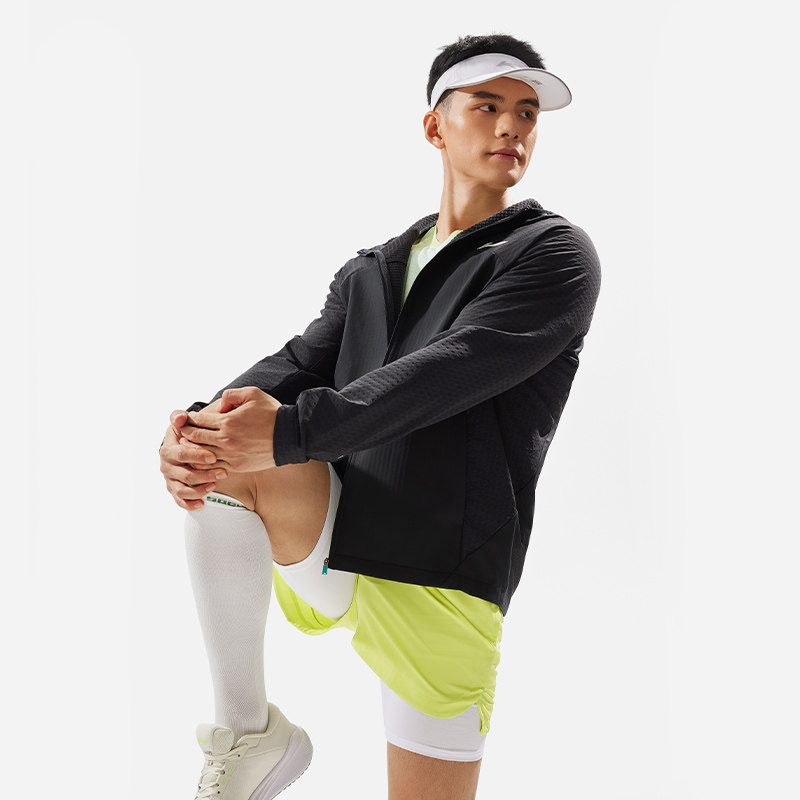 李宁跑步男子立领外套运动系列