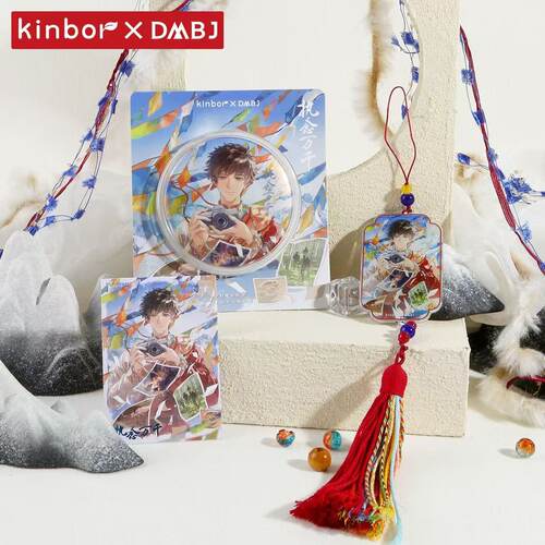 KINBOR盗墓笔记执念万千拍立得吧唧817稻米节张起灵周边挂件吴邪