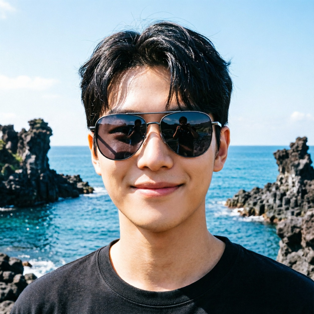 韩国网红主播半框太阳眼镜男女蛤蟆镜茶色旅游徒步夏季遮阳墨镜潮
