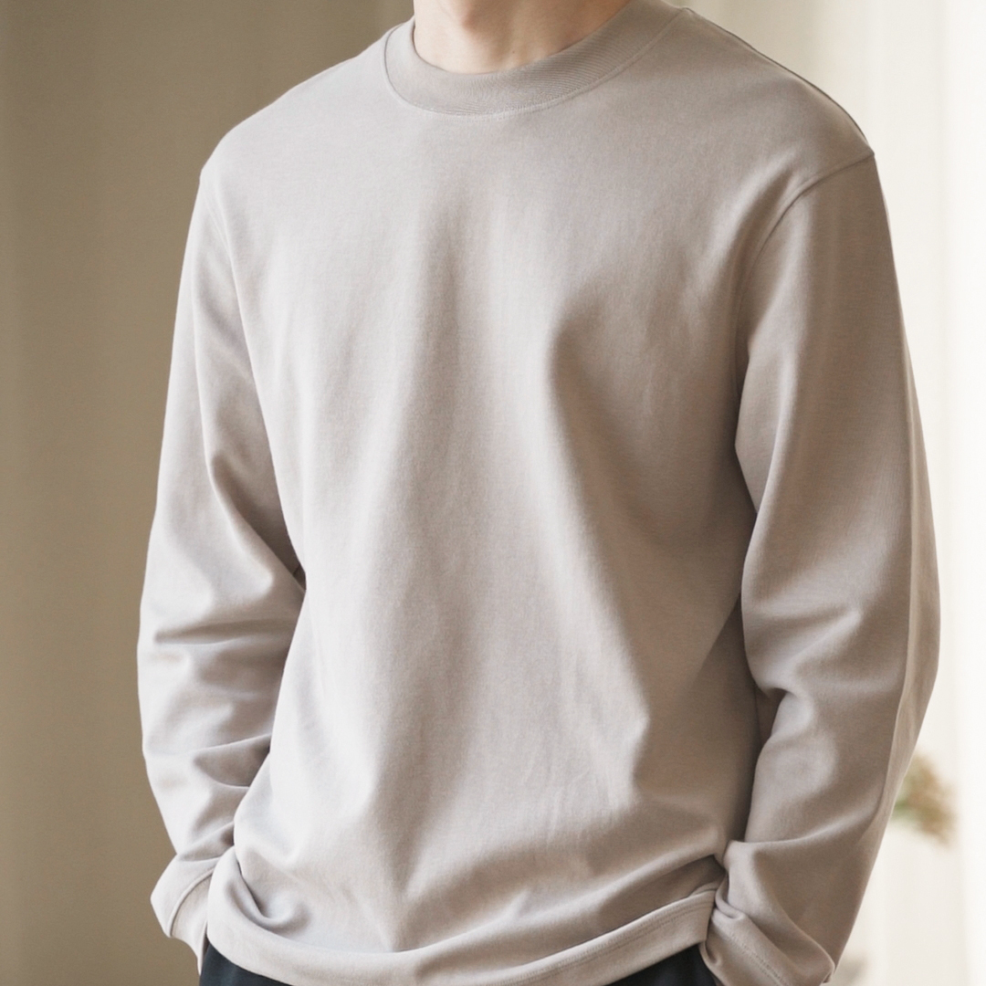 重磅新疆长绒棉保暖发热长袖T恤