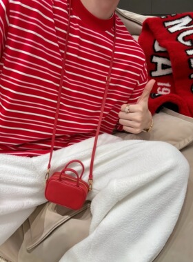 【陈发财】FA CAI新款小红衫满满氛围感情侣松弛百搭条纹T恤短袖